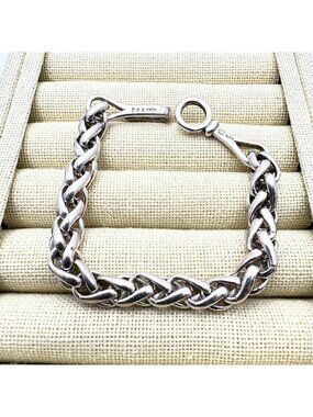 Rare Georg Jensen Torun Sterling Silver Bracelet Size 7.5 Inch Design 299